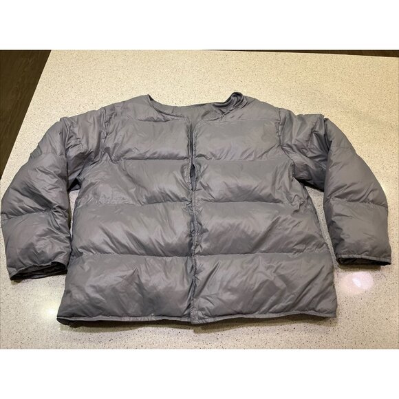 Vtg Goose Down Liner Women’s L/XL Gray